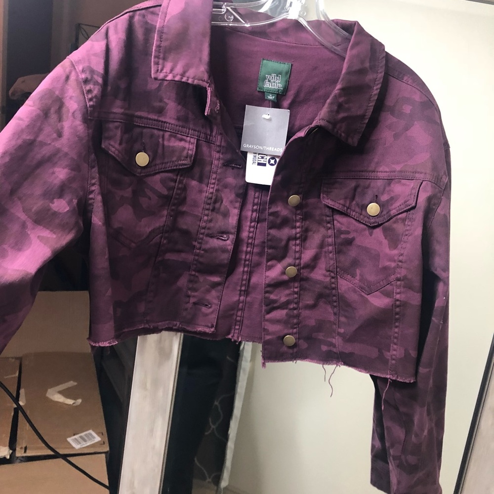 Camo Jacket NWT